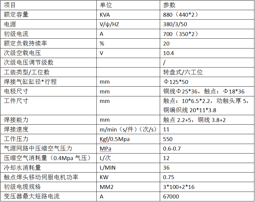 880KVA動觸頭片焊接專機2